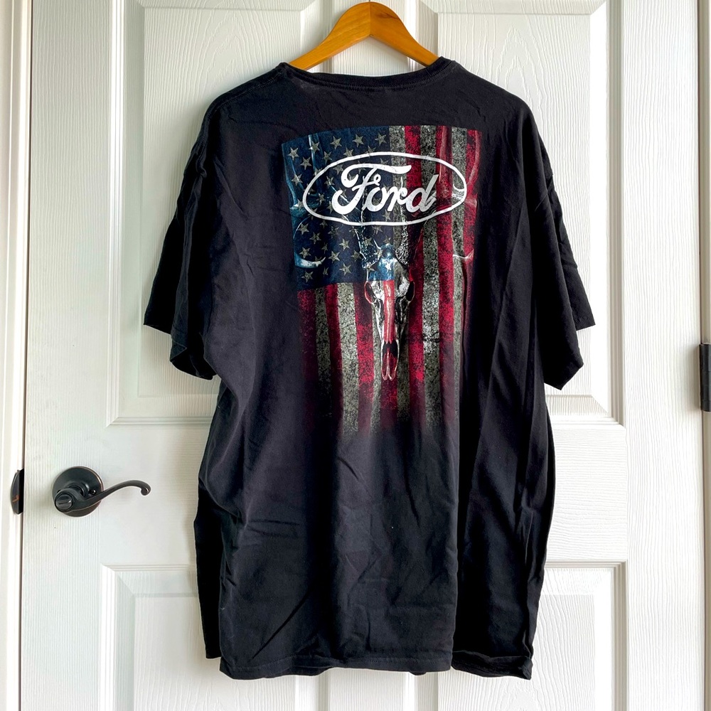 Ford Patriotic EUC Tee Shirt XXL Graphic